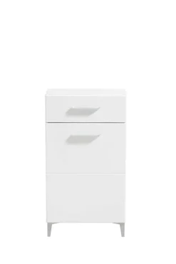 Home affaire Schuhschrank »Como, Schuhkommode, Schuhregal, Höhe 105 cm« in Opaque Weiß mit MDF-beschichtet Fronten, modernes Design