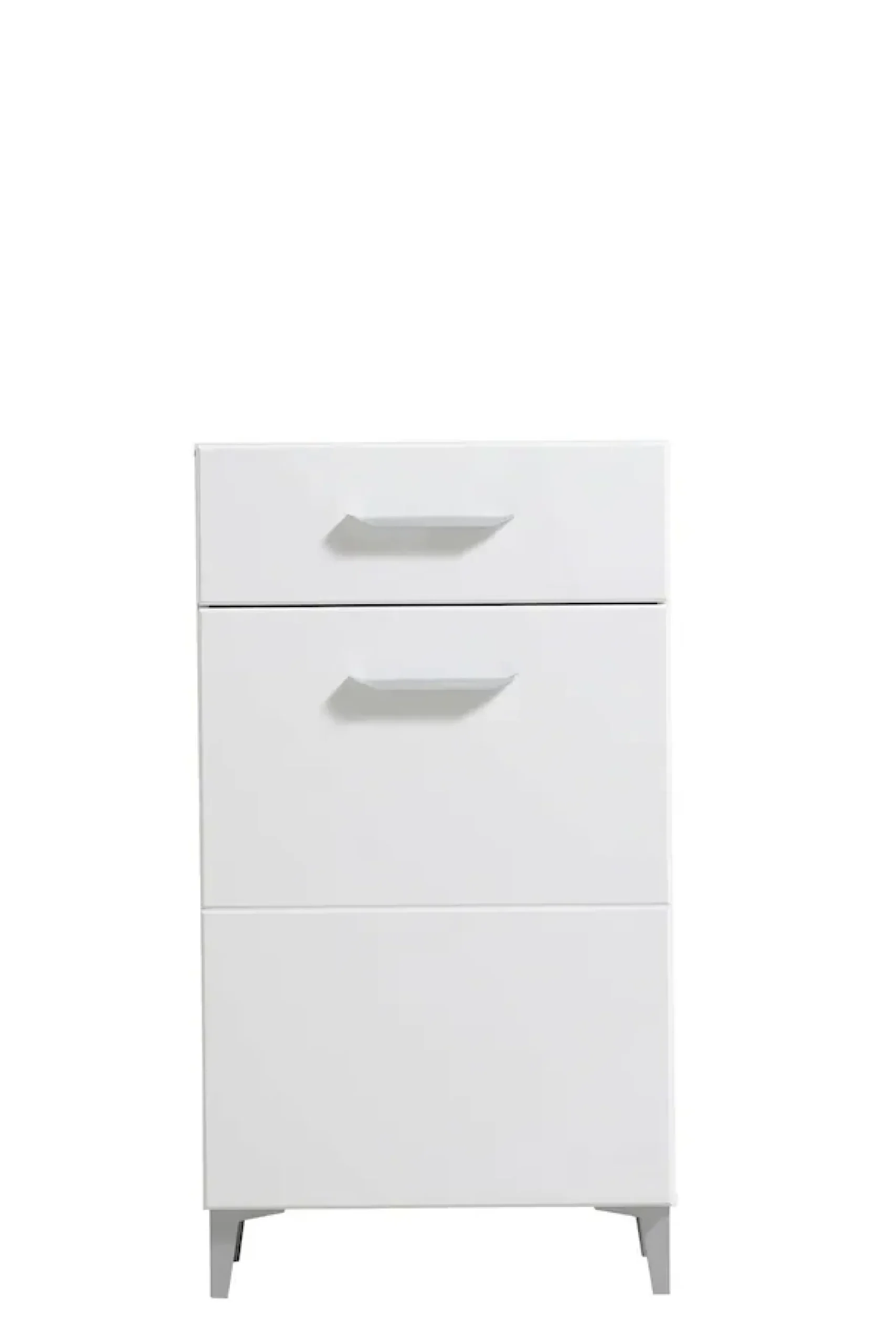 Home affaire Schuhschrank »Como, Schuhkommode, Schuhregal, Höhe 105 cm« in Opaque Weiß mit MDF-beschichtet Fronten, modernes Design
