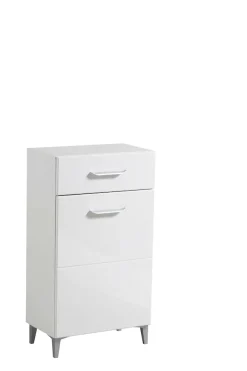 Home affaire Schuhschrank »Como, Schuhkommode, Schuhregal, Höhe 105 cm« in Opaque Weiß mit MDF-beschichtet Fronten, modernes Design