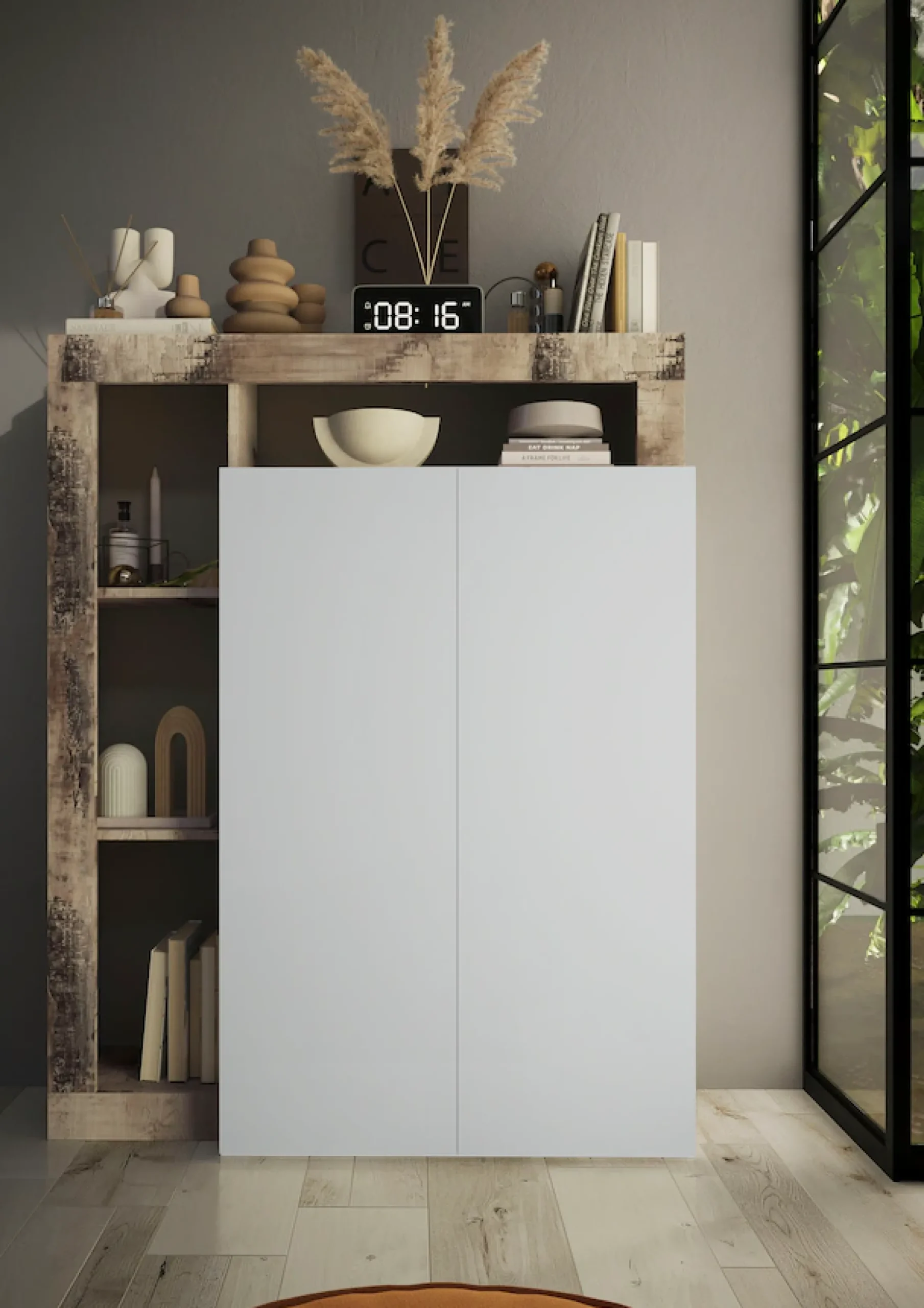Home affaire Schuhschrank »Hamburg, Breite 108 cm« Höhe 138 cm