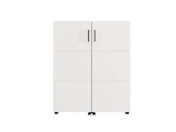 Home affaire Schuhschrank »Islay, Drehtüren auf Rollen, B/T/H: 91,6/32,4/113,2 cm« Schuhkommode mit Platz für ca. 24 Paar Schuhe bis Gr. 40