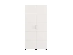 Home affaire Schuhschrank »Islay, Drehtüren auf Rollen, B/T/H: 91,6/32,4/184,4 cm« Schuhkommode mit Platz für ca. 40 Paar Schuhe bis Gr. 40