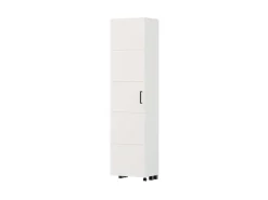 Home affaire Schuhschrank »Islay, Drehtür auf Rollen, B/T/H: 45,6/32,4/184,4 cm« Schuhkommode mit Platz für ca. 20 Paar Schuhe bis Gr. 40