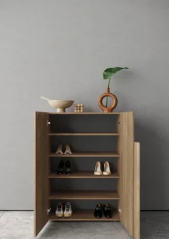 Home affaire Schuhschrank »Jupiter, Kommode mit 4 Böden« Breite 78 cm