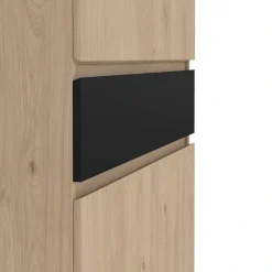 Home affaire Schuhschrank »Naia Schuhaufbewahrung, Schuhkommode, Schuhregal, Garderobenschrank,« mit 4 Türen und 8 Einlegeböden, 1 Schublade, Breite 80 cm