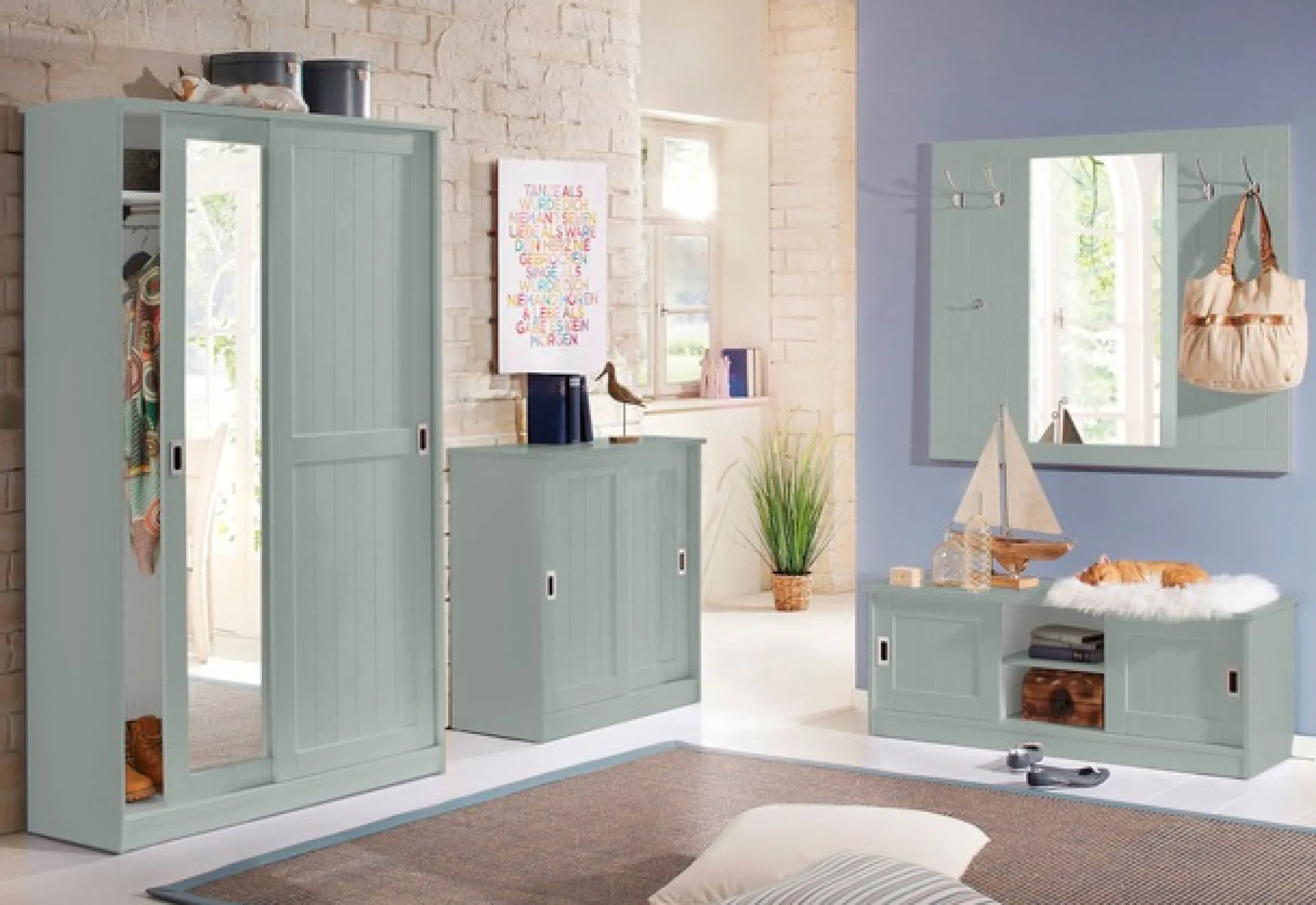 Home affaire Schuhschrank »Nekso« Breite 83 cm, aus MDF oder Massivholz, FSC®-zertifiziert
