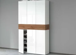 Home affaire Schuhschrank »Savona« Höhe 200cm, 12 Einlegeböden, 21 Fächer