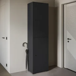 Home affaire Schuhschrank »Schuhkommode Dino« Flurschrank mit verstellbaren Einlegeböden, BxHxT: 50 × 190 × 33 cm