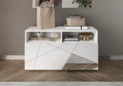 Home affaire Schuhschrank »Vittoria, Breite 91 cm« mit 1 Klappe