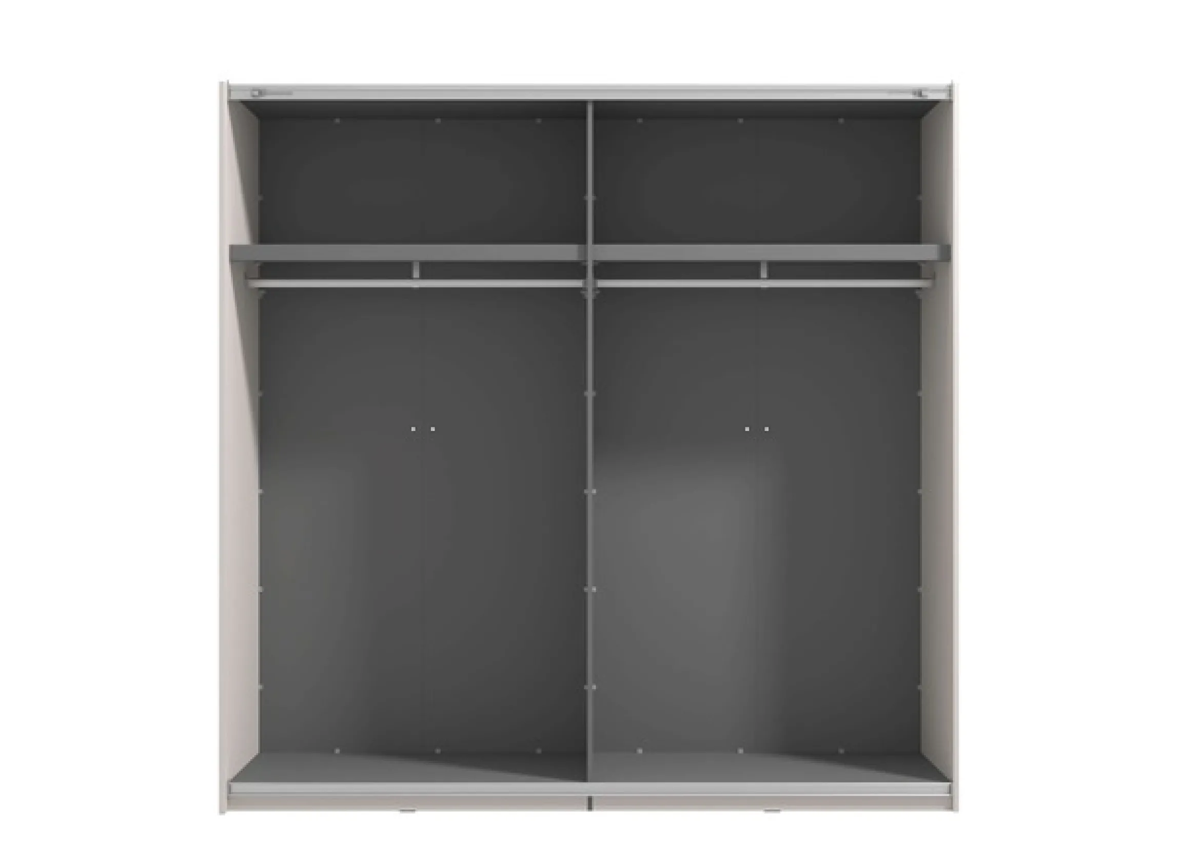 Home affaire Schwebetürenschrank »Lucca, Kleiderschrank mit Spiegel und Glastür, FSC®-zertifiziert« wahlweise mit 3 verschiedenen Innenausstattungen, 220x62x217,5cm