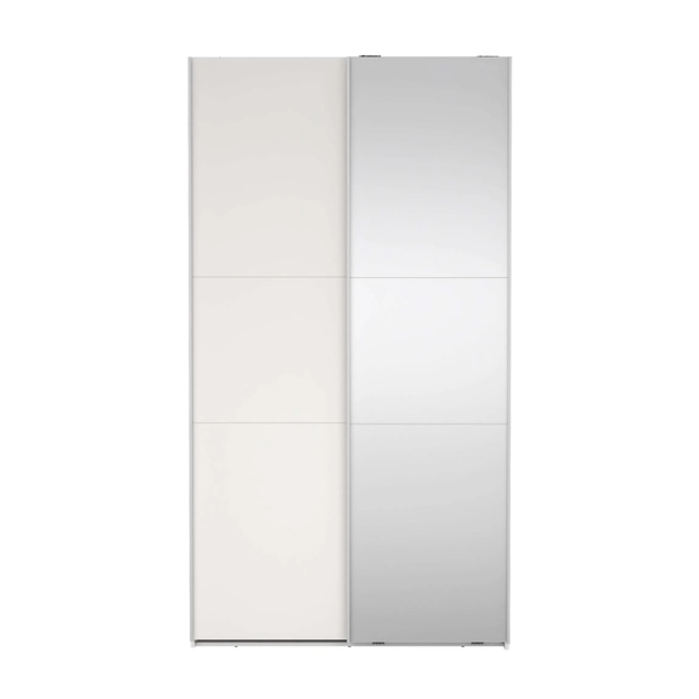 Home affaire Schwebetürenschrank »Como, Kleiderschrank, Schlafzimmerschrank« 1 Schwebetür, 1 Spiegelschiebetür, Kleiderstange, Einlegeboden