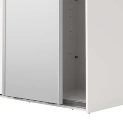 Home affaire Schwebetürenschrank »Como, Kleiderschrank, Schlafzimmerschrank« 1 Schwebetür, 1 Spiegelschiebetür, Kleiderstange, Einlegeboden