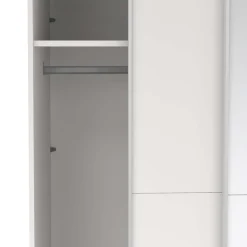 Home affaire Schwebetürenschrank »Como, Kleiderschrank, Schlafzimmerschrank« 1 Schwebetür, 1 Spiegelschiebetür, Kleiderstange, Einlegeboden
