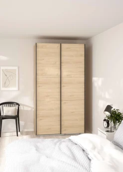 Home affaire Schwebetürenschrank »Como, Kleiderschrank, Schlafzimmerschrank« 4 Schwebetüren, Kleiderstange, Einlegeboden (Breite 118,5/178,5/244)
