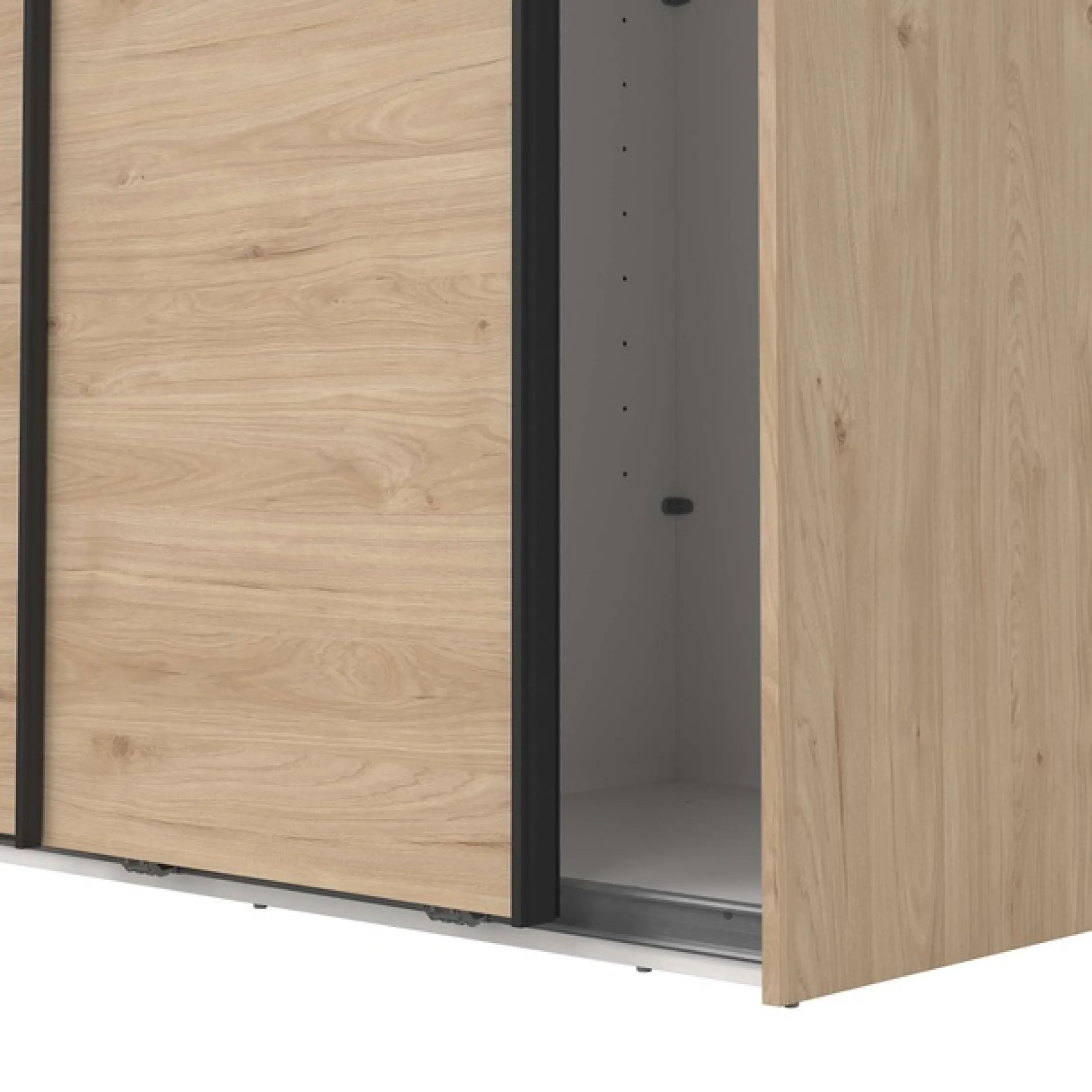 Home affaire Schwebetürenschrank »Como, Kleiderschrank, Schlafzimmerschrank« 4 Schwebetüren, Kleiderstange, Einlegeboden (Breite 118,5/178,5/244)