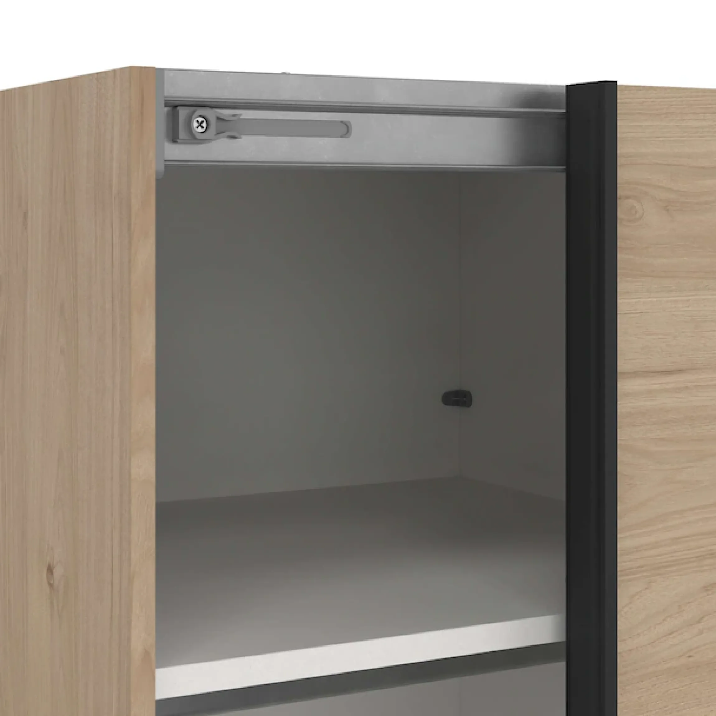 Home affaire Schwebetürenschrank »Como, Kleiderschrank, Schlafzimmerschrank« 4 Schwebetüren, Kleiderstange, Einlegeboden (Breite 118,5/178,5/244)