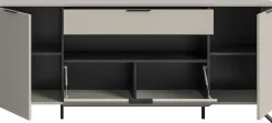 Home affaire Sideboard »ADIO, Breite 185cm, 2 Türen, 1 Schubkasten, 1 Klappe, mit Metall-Kufen« 1 Stk. tlg. Highboard, Kommode, Lowboard, Schrank, Wohnzimmerschrank, Anrichte