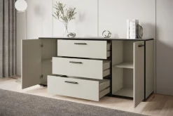 Home affaire Sideboard »BOGOTA« moderne Kommode, Schubladenschrank mit verstellbaren Einlegeböden