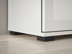 Home affaire Sideboard »Cantara, moderner Schrank, Kommode in Eiche Evoke, Weiß oder Kaschmir« schwarze Stangengriffe, ausreichend Stauraum, vielseitig einsetzbar
