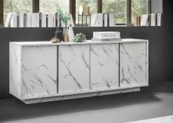 Home affaire Sideboard »Carrara« grifflos