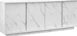 Home affaire Sideboard »Carrara« grifflos