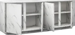Home affaire Sideboard »Carrara« grifflos