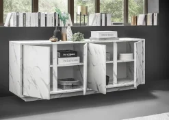 Home affaire Sideboard »Carrara« grifflos