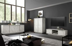 Home affaire Sideboard »Carrara« grifflos