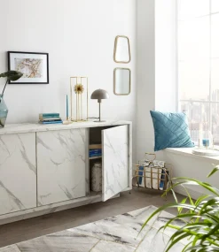 Home affaire Sideboard »Carrara« grifflos