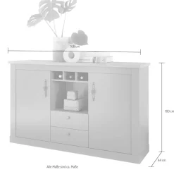 Home affaire Sideboard »CHAMBORD« Breite ca. 166 cm