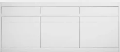 Home affaire Sideboard »Chester, moderne Anrichte, Kommode mit Stauraum, Schrank, Weiß Matt« 1 Stk. tlg. austauschbare Blende in Griffleiste, zeitloses Design, 217 cm breit