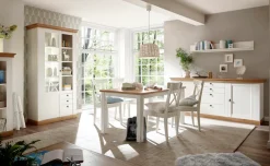 Home affaire Sideboard »Cremona, Sideboard, moderner Schrank, Kommode im Landhausstil« Metallgriffe, ausreichend Stauraum, vielseitig einsetzbar 210 cm breit