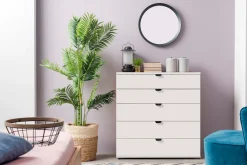 Home affaire Sideboard »Duero« Kommode mit 5 Schubkästen, Breite 90 cm