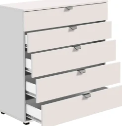 Home affaire Sideboard »Duero« Kommode mit 5 Schubkästen, Breite 90 cm