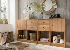 Home affaire Sideboard »Ecko, vielseitig als Bücher-, Wohn- oder Aufbewahrungsregal einsetzbar« Modulares Regalsystem mit vielseitigen Gestaltungsmöglichkeiten