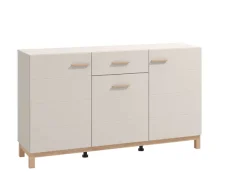 Home affaire Sideboard »Essex, Kommode, Kombikommode, Anrichte, Schrank« Modernes Sideboard: Kaschmir-Dekor, 3 Türen & 1 Schublade