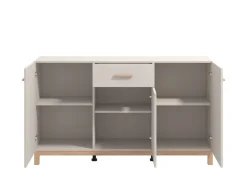 Home affaire Sideboard »Essex, Kommode, Kombikommode, Anrichte, Schrank« Modernes Sideboard: Kaschmir-Dekor, 3 Türen & 1 Schublade