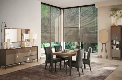 Home affaire Sideboard »Everest Breite 206 cm, Kommode mit 4 Türen u. 1 Schubkasten« Anrichte, Soft/Self Closing, Korpus 22 mm