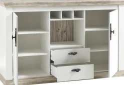 Home affaire Sideboard »Florenz« im romantischen Landhaus-Look, Breite 168 cm