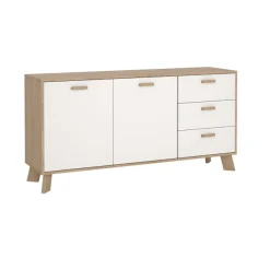 Home affaire Sideboard »Ikast, Stauraum, Schubladenschrank, Aufbewahrung« 2 Türen und 3 Schubladen, Breite 147 cm, Höhe 73 cm