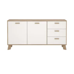 Home affaire Sideboard »Ikast, Stauraum, Schubladenschrank, Aufbewahrung« 2 Türen und 3 Schubladen, Breite 147 cm, Höhe 73 cm