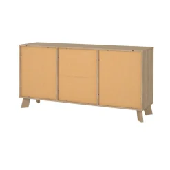 Home affaire Sideboard »Ikast, Stauraum, Schubladenschrank, Aufbewahrung« 2 Türen und 3 Schubladen, Breite 147 cm, Höhe 73 cm