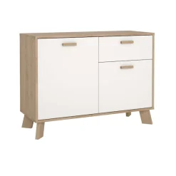 Home affaire Sideboard »Ikast, Stauraum, Schubladenschrank, Aufbewahrung« 2 Türen und 1 Schublade, Breite 99 cm, Höhe 73 cm