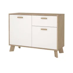 Home affaire Sideboard »Ikast, Stauraum, Schubladenschrank, Aufbewahrung« 2 Türen und 1 Schublade, Breite 99 cm, Höhe 73 cm