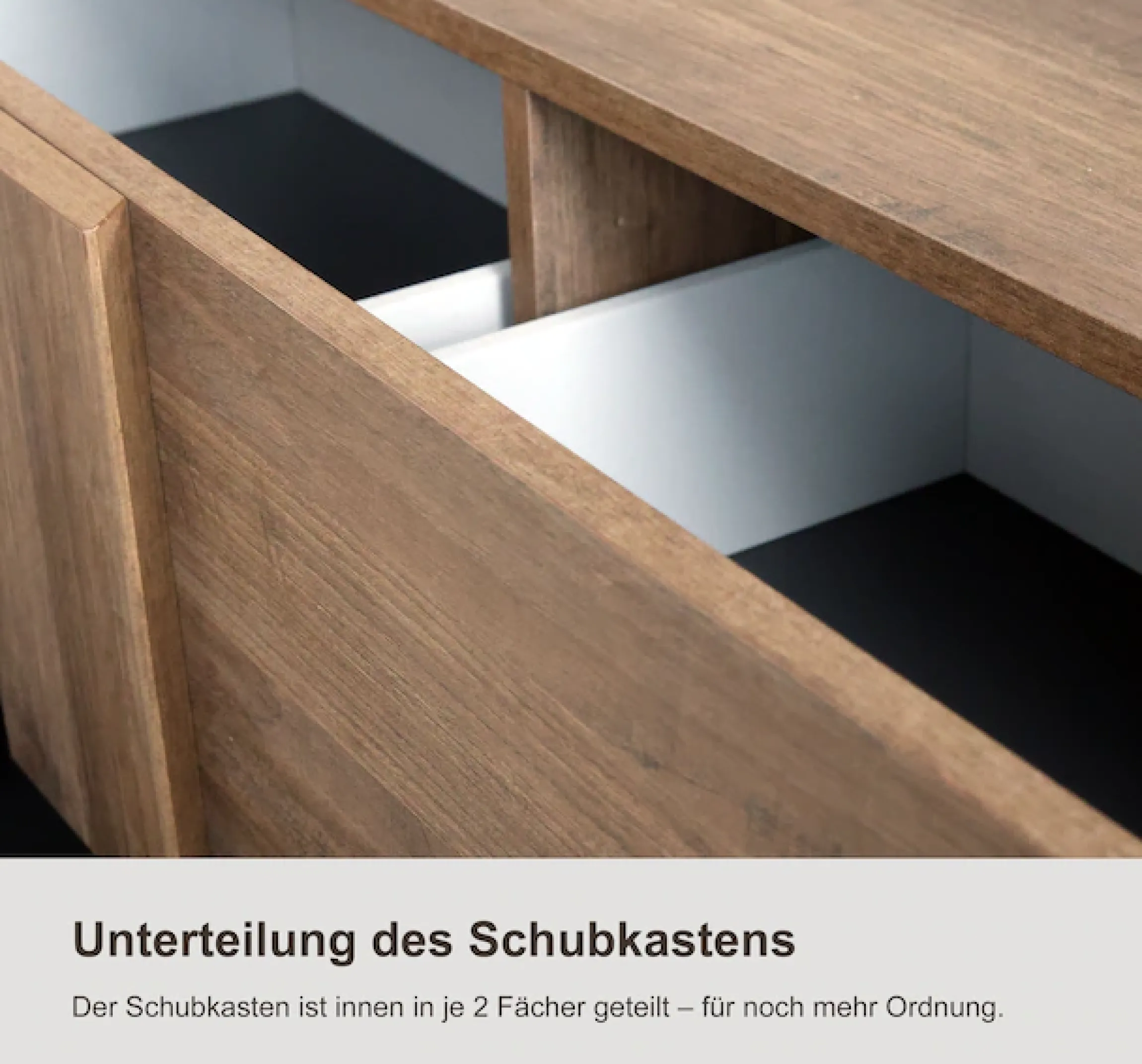 Home affaire Sideboard »Jupiter, Breite 181 cm, Kommode 1 Tür - Soft Closing, 3 Schubkästen« , Anrichte, moderne Griffblende, FSC®, cleveres Stauraumkonzept