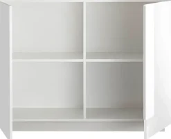 Home affaire Sideboard »Jupiter, Breite 121 cm, Kommode 2 Türen - Soft Closing, Anrichte,« moderne Griffblende, FSC®, cleveres Stauraumkonzept