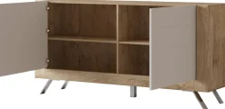Home affaire Sideboard »Kasai« Breite 160,5 cm, mit 2 Türen