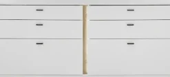 Home affaire Sideboard »LONG ISLAND« 1 Stk. tlg. in moderner Trendfarbe,inklusive senkrechter Beleuchtung,Breite 200 cm