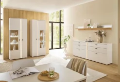 Home affaire Sideboard »LONG ISLAND« 1 Stk. tlg. in moderner Trendfarbe,inklusive senkrechter Beleuchtung,Breite 200 cm