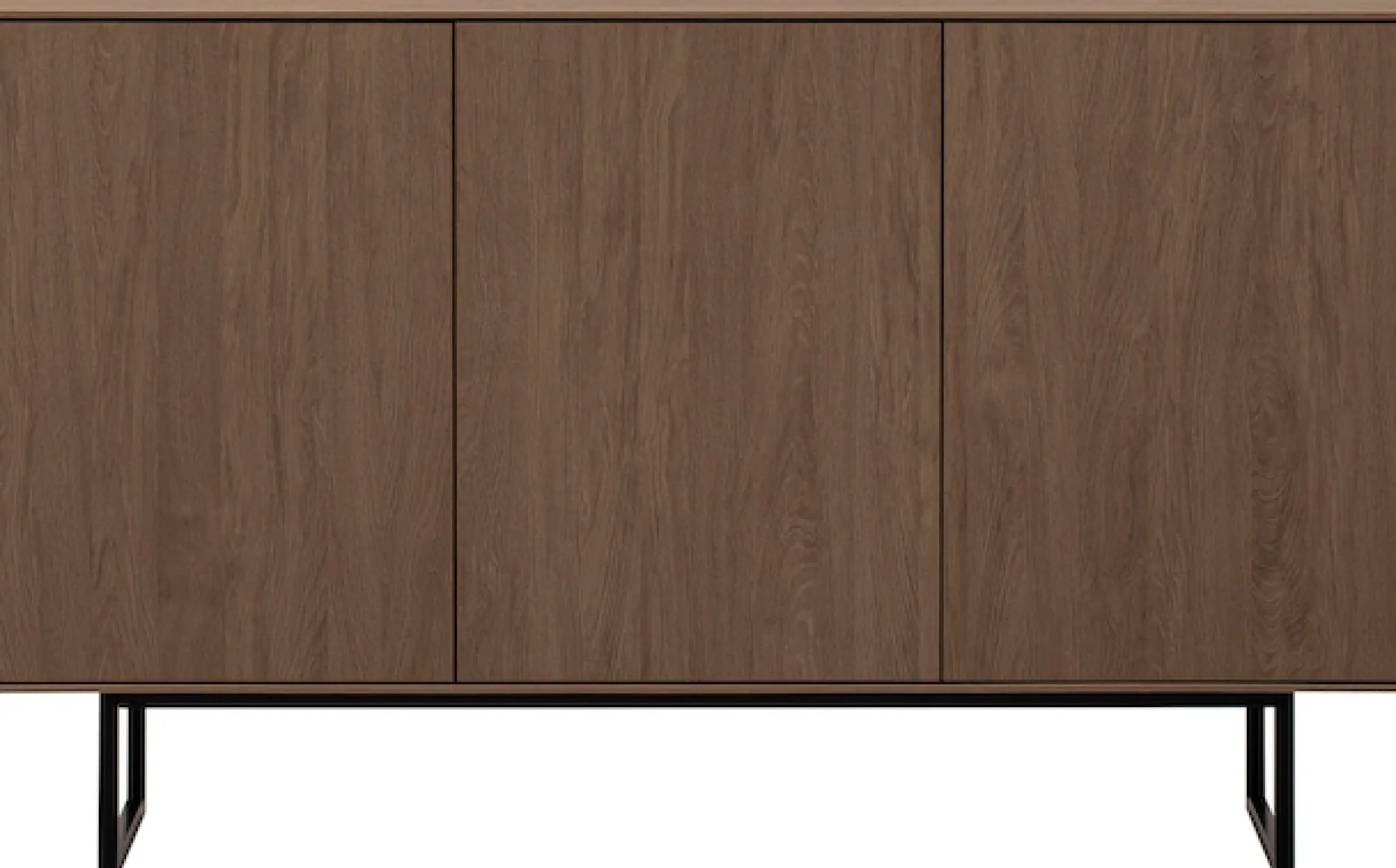 Home affaire Sideboard »Lund, moderner Schrank, Kommode mit Kufengestell« optisch dünner Oberboden, hochwertige Optik, ausreichend Stauraum